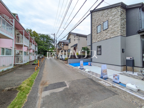 接道状況および現場風景 【立川市幸町6丁目】 接道状況および現場風景 【立川市幸町6丁目】
