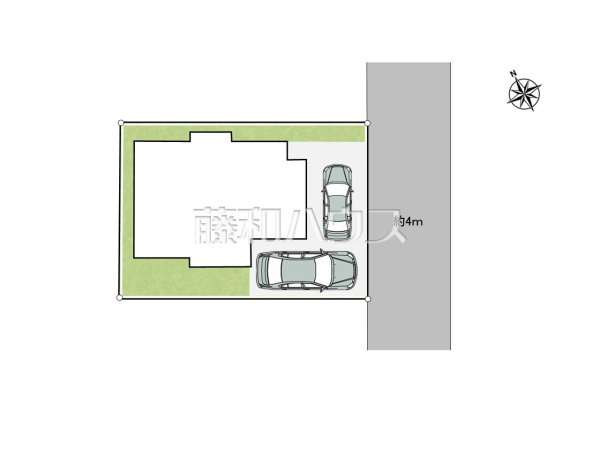 全体区画図 【立川市幸町6丁目】 全体区画図 【立川市幸町6丁目】