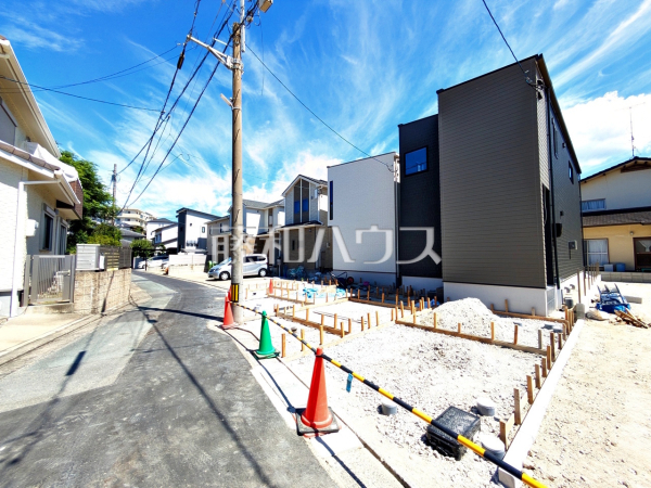 接道状況および現場風景 【福岡市城南区干隈1丁目】 接道状況および現場風景 【福岡市城南区干隈1丁目】
