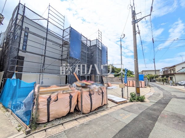 接道状況および現場風景 【福岡市城南区干隈1丁目】 接道状況および現場風景 【福岡市城南区干隈1丁目】