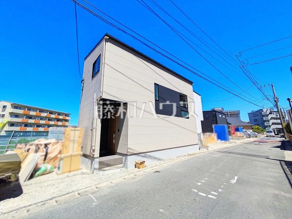 接道状況および現場風景 【福岡市城南区友丘2丁目】 接道状況および現場風景 【福岡市城南区友丘2丁目】