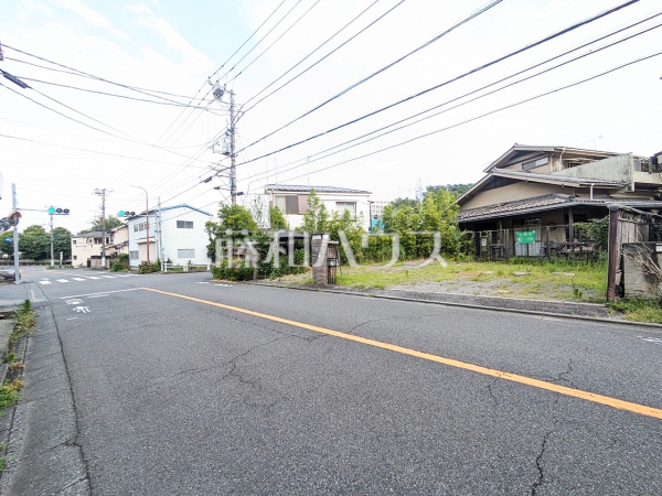 接道状況および現場風景(現況:古屋有) 【八王子市館町】 接道状況および現場風景(現況:古屋有) 【八王子市館町】