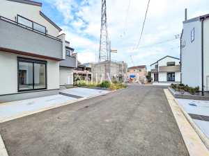 接道状況および現場風景