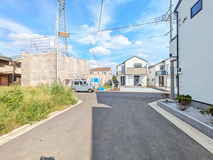 接道状況および現場風景 【国分寺市北町4丁目】/撮影日2026/09/25