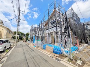 接道状況および現場風景