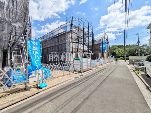 接道状況および現場風景
