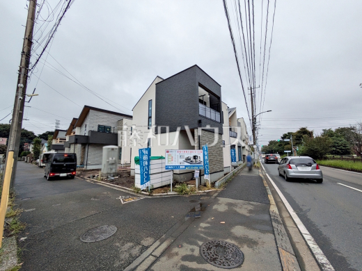 接道状況および現場風景 【武蔵野市桜堤3丁目】