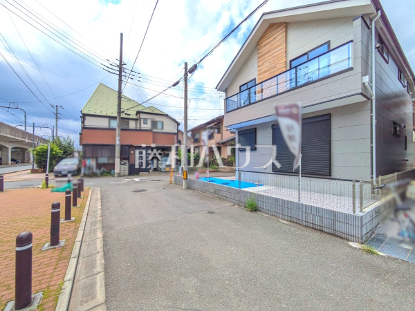 接道状況および現場風景 【国立市北2丁目】 接道状況および現場風景 【国立市北2丁目】
