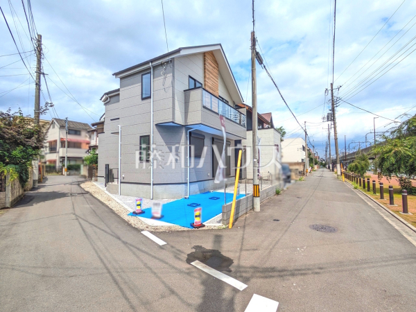 接道状況および現場風景 【国立市北2丁目】 接道状況および現場風景 【国立市北2丁目】