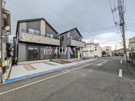 接道状況および現場風景 【八王子市子安町2丁目】/撮影日2026/08/02