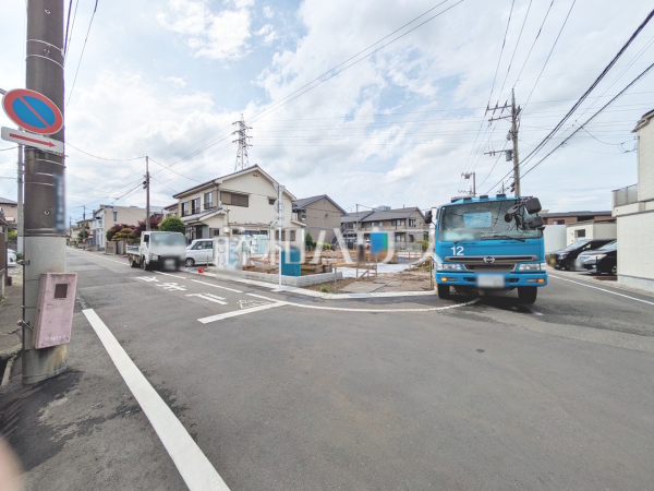 接道状況および現場風景 【八王子市子安町2丁目】 接道状況および現場風景 【八王子市子安町2丁目】