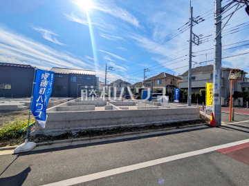 接道状況および現場風景