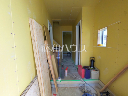 2号棟 玄関(施工中) 【福岡市博多区新和町2丁目】/撮影日2026/06/22