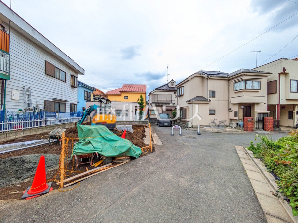 接道状況および現場風景 【小平市小川町1丁目】 接道状況および現場風景 【小平市小川町1丁目】