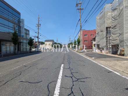 接道状況および現場風景 【春日井市柏井町2丁目】/撮影日2026/07/09
