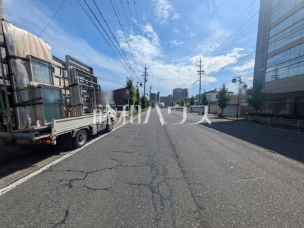 接道状況および現場風景 【春日井市柏井町2丁目】/撮影日2026/07/02