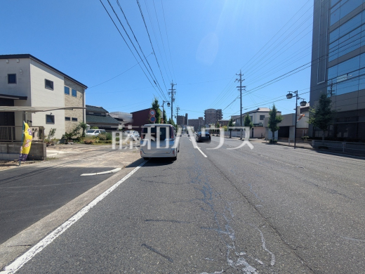 接道状況および現場風景 【春日井市柏井町2丁目】