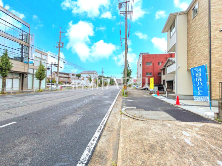 接道状況および現場風景 【春日井市柏井町2丁目】/撮影日2026/09/14