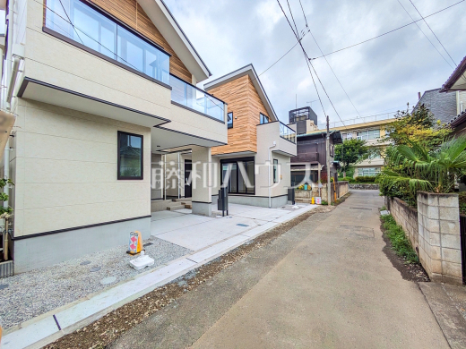 接道状況および現場風景 【国立市中1丁目】