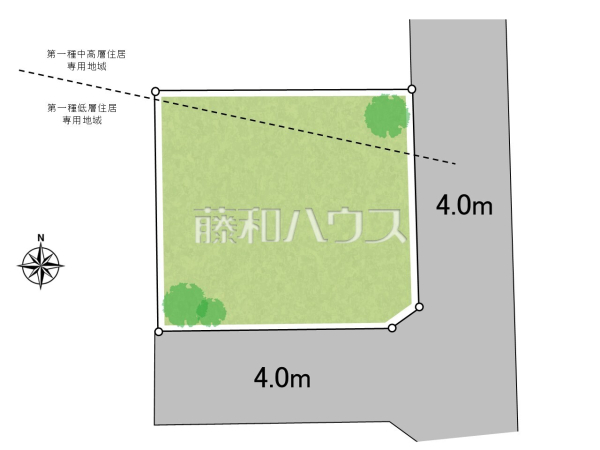 全体区画図 【小金井市貫井南町5丁目】 全体区画図 【小金井市貫井南町5丁目】