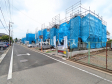 接道状況および現場風景 【立川市幸町5丁目】 接道状況および現場風景 【立川市幸町5丁目】