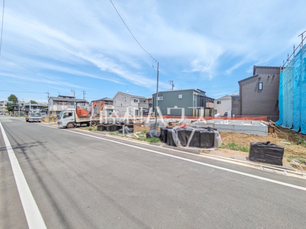 接道状況および現場風景 【立川市幸町5丁目】 接道状況および現場風景 【立川市幸町5丁目】
