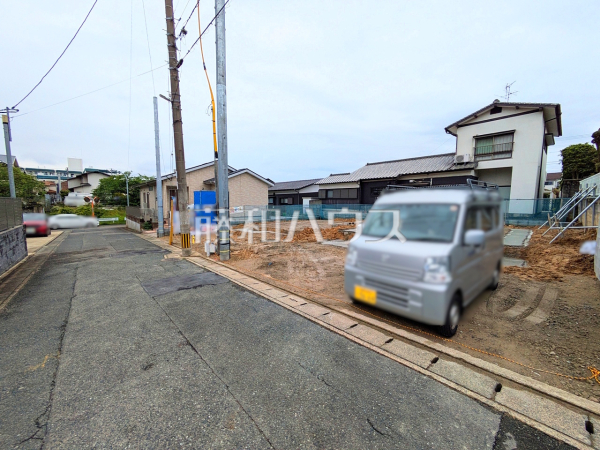 接道状況および現場風景 【福岡市城南区樋井川5丁目】 接道状況および現場風景 【福岡市城南区樋井川5丁目】