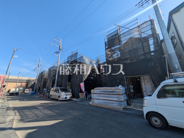 接道状況および現場風景 【新座市畑中1丁目】 接道状況および現場風景 【新座市畑中1丁目】