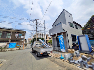 接道状況および現場風景