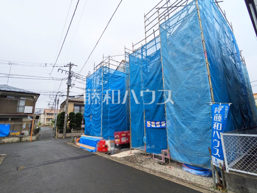 接道状況および現場風景 【小金井市梶野町4丁目】