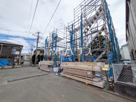 接道状況および現場風景 【小金井市梶野町4丁目】