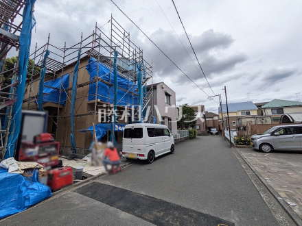 接道状況および現場風景 【小金井市梶野町4丁目】/撮影日2026/06/04