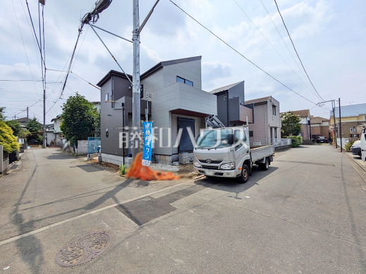 接道状況および現場風景 【小金井市梶野町4丁目】