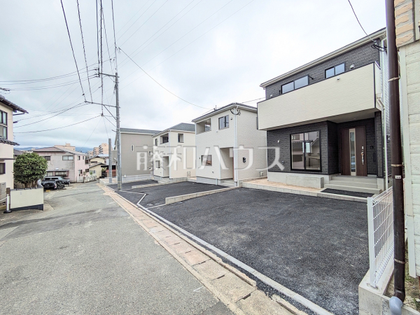 接道状況および現場風景 【福岡市早良区梅林7丁目】 接道状況および現場風景 【福岡市早良区梅林7丁目】