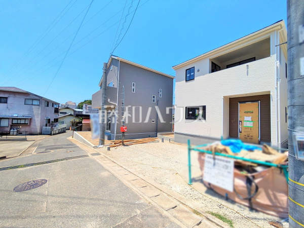 接道状況および現場風景 【福岡市早良区梅林7丁目】 接道状況および現場風景 【福岡市早良区梅林7丁目】