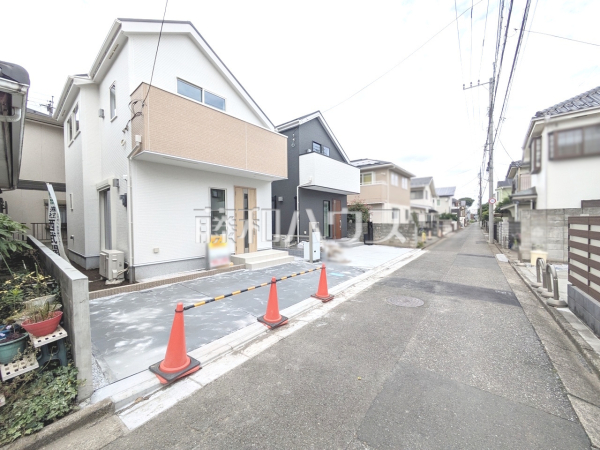 接道状況および現場風景 【小平市仲町】 接道状況および現場風景 【小平市仲町】