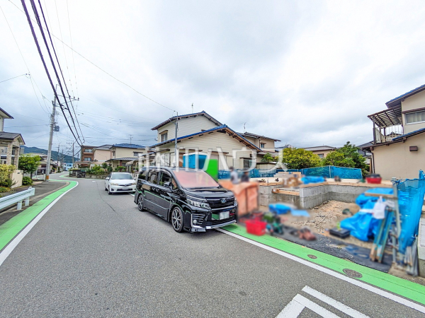 接道状況および現場風景 【福岡市早良区田村5丁目】 接道状況および現場風景 【福岡市早良区田村5丁目】