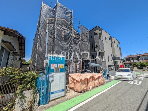 接道状況および現場風景 【福岡市早良区田村5丁目】 接道状況および現場風景 【福岡市早良区田村5丁目】