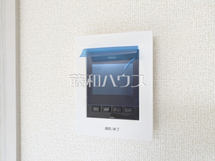 TVモニター付インターホン 【東村山市廻田町2丁目】 防犯に役立つTVモニター付インターホン/撮影日2026/08/06