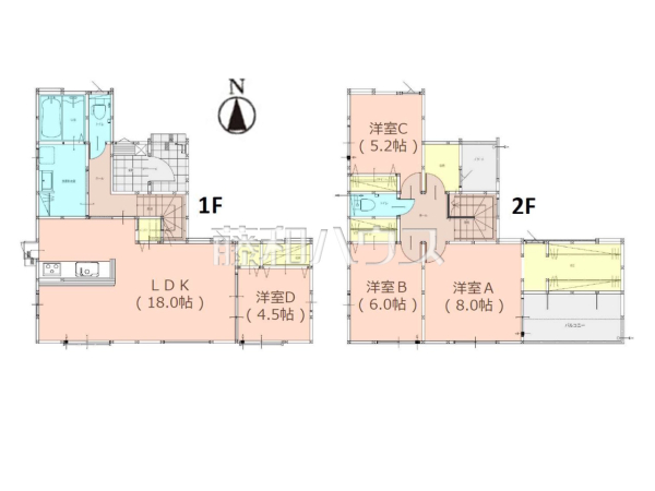 間取図 【福岡市早良区田隈3丁目】 間取図 【福岡市早良区田隈3丁目】