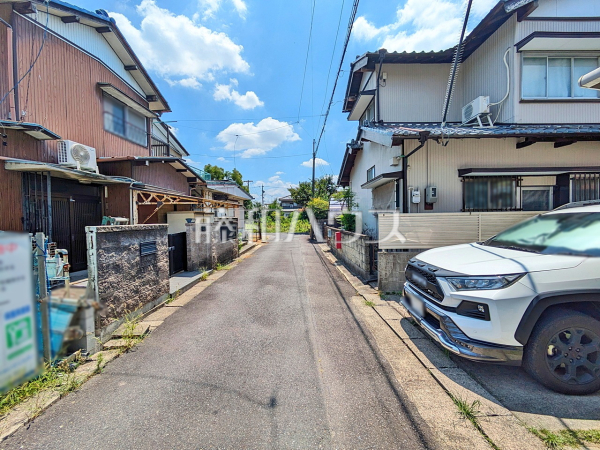 接道状況および現場風景 【春日井市牛山町】 接道状況および現場風景 【春日井市牛山町】