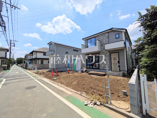接道状況および現場風景 【三鷹市井口5丁目】