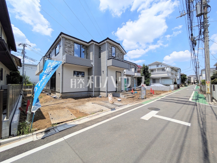 接道状況および現場風景 【三鷹市井口5丁目】/撮影日2026/07/20