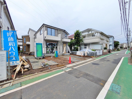 接道状況および現場風景 【三鷹市井口5丁目】/撮影日2026/07/05