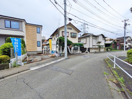 接道状況および現場風景 【三鷹市井口5丁目】/撮影日2026/07/05
