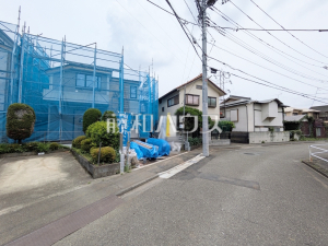 接道状況および現場風景
