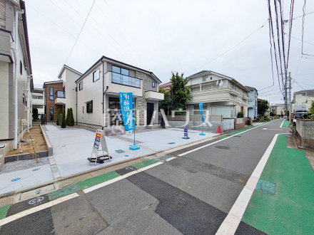 接道状況および現場風景 【三鷹市井口5丁目】/撮影日2026/08/16
