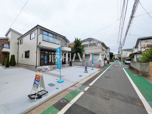 接道状況および現場風景
