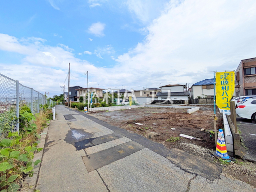 接道状況および現場風景 【日野市日野台2丁目】