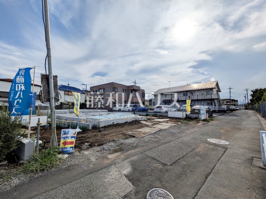 接道状況および現場風景 【日野市日野台2丁目】